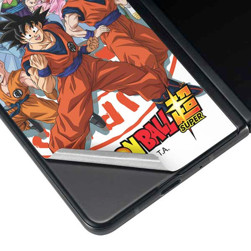 Dragon Ball Super Group Galaxy Z Fold4 5G Skin
